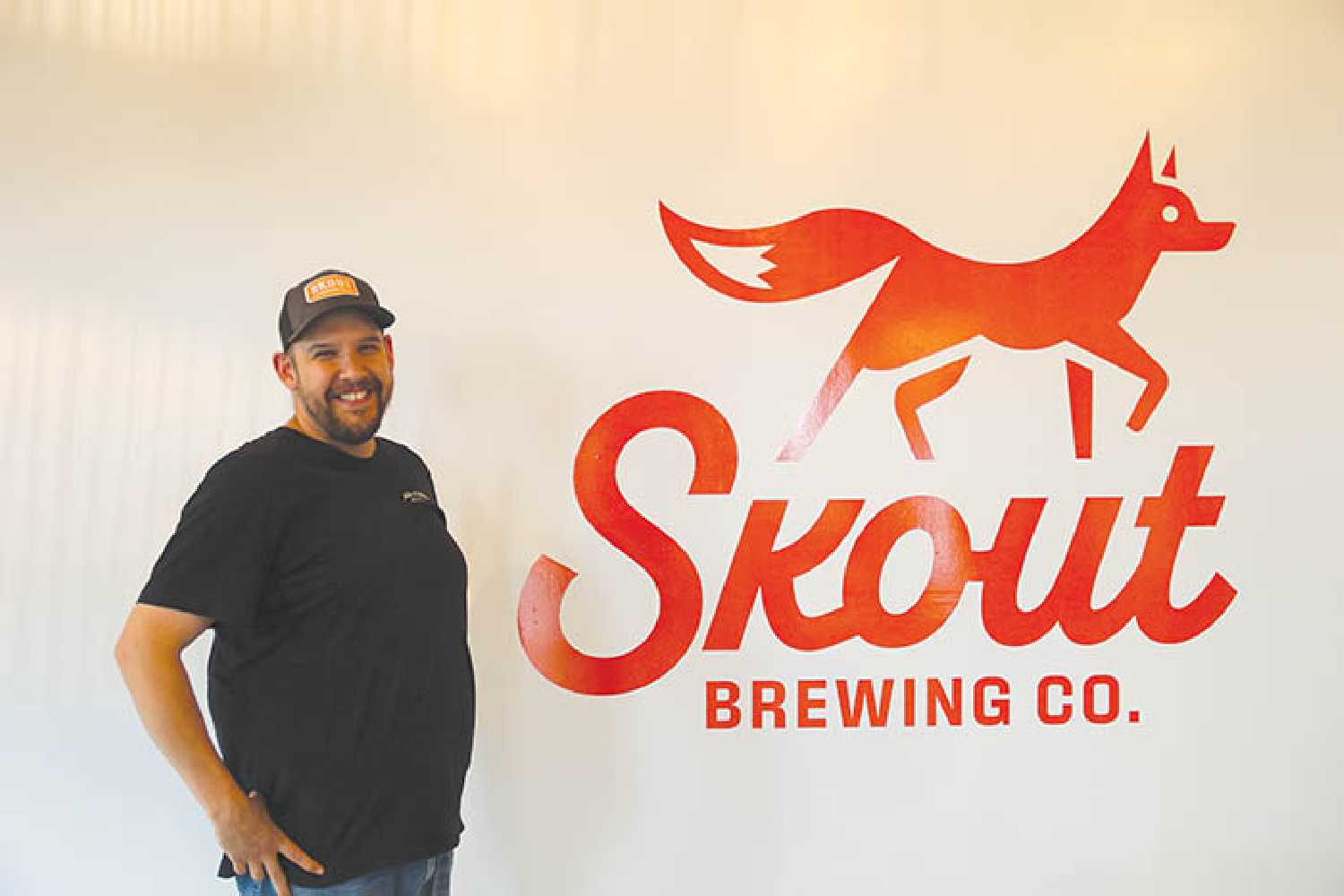 Aaron Grandguillot, the owner of Skout Brewing.